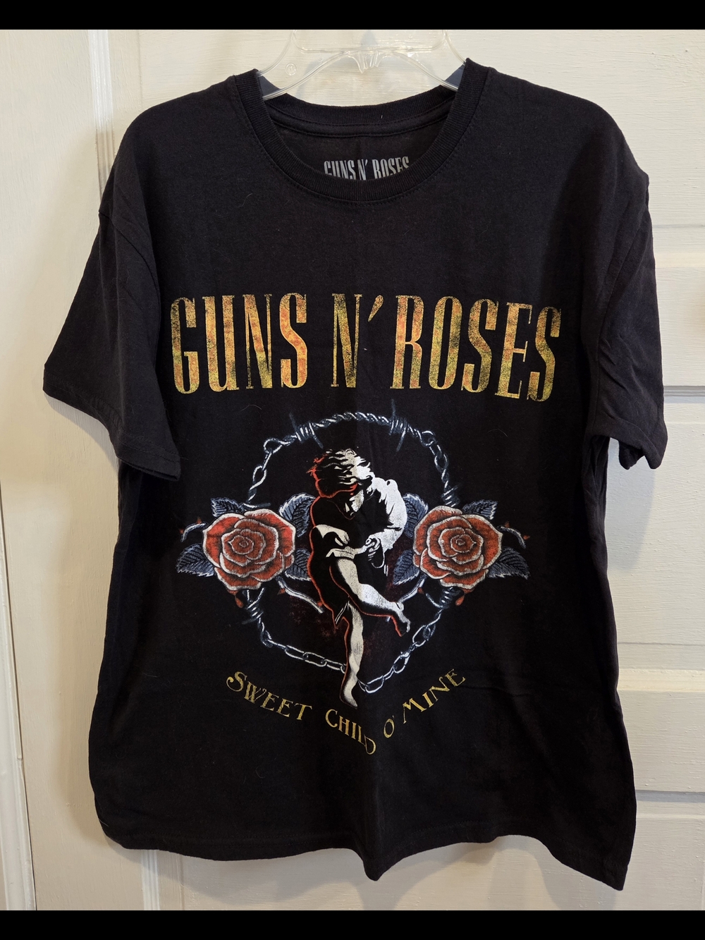 Guns N' Roses Black 'Sweet Child O' Mine' Graphic Tee